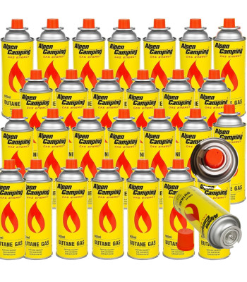 Alpen Camping Dujų Balionėlis 28 x 400ml/227g