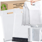 Baltos Kurjerinės Pakuotės su Rankena 500x600+70 (50 vnt.)