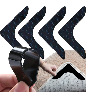 Antislip kilimų padėkliukai 4 vnt. rinkinys