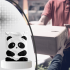 Foliopakai Kurierskiai Panda 255x370 mm 50 vnt