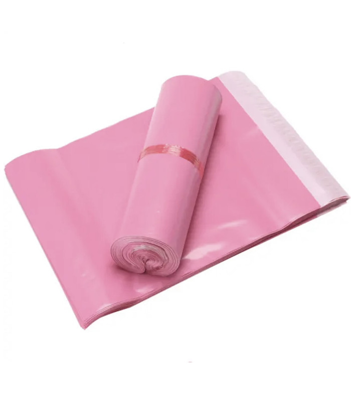 Rožiniai Kurjeriniai Foliopakai A3 310x420 50 vnt Stori