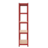 Raudona metalinė sandėliavimo lentyna 180x90x40