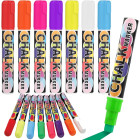 Kreidiniai markeriai lentoms ir stiklui 8 vnt. 6 mm