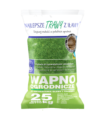 Premium kalkės dirvožemio ir vejos rūgštingumo mažinimui, ekologiškos trąšos, 25 kg maišas