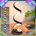 LED Spiralinė Naktinė Lempa Stalinis Apšvietimas Dekoratyvinis Miegamajam