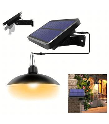 Pakabinamas LED sodo šviestuvas su saulės kolektoriumi REAL GARDEN