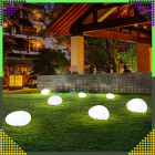 Saulės LED Lempa „Akmenukas“ Sodas Terasa Išorė 16cm Elegantiška