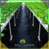 Agroplėvelė 90G 1,6x50m Juoda UV Agrotekstilė Mulčio Kilimėlis