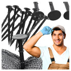 Tvirtinimo kaiščiai agrotekstilės tvirtinimui