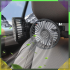 Automobilinis Ventiliatorius Dvigubas 360° USB