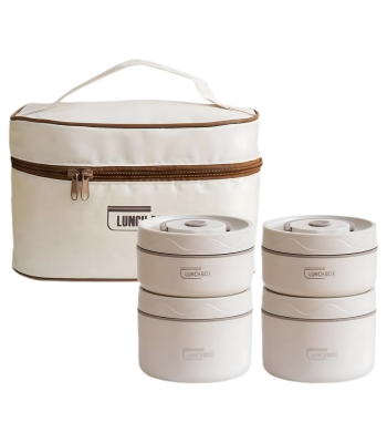 Izoliuotų maisto laikymo indų rinkinys LunchBox 4 vnt.