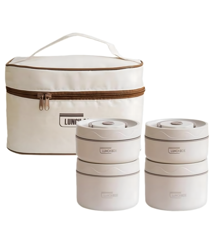 Izoliuotų maisto laikymo indų rinkinys LunchBox 4 vnt.