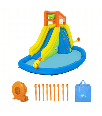 Bestway 53478 Pripučiamas vandens parkas su čiuožykla ir ventiliatoriumi