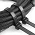 Stiprios Juodos Užveržimo Juostos 2,5x100mm, 100 vnt.