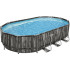 Bestway 5611R Steel Pro Stačiakampis Sodo Baseinas 610x366x122cm