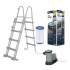Bestway 5611R Steel Pro Stačiakampis Sodo Baseinas 610x366x122cm