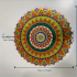 Kabanti dekoracija mandala 3D