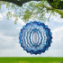 Pakabinama blizgi vėjo gaudyklė – 3D mandala sodui ir kambariui, 12″