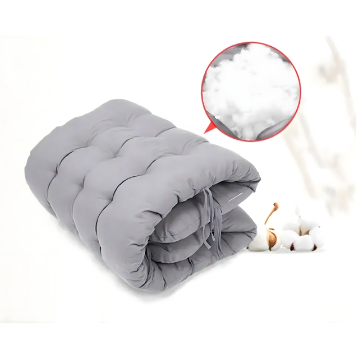 Sulankstoma sodo, paplūdimio ir turistinė gultas su pagalve