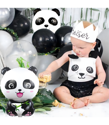 Gimtadienio Balionų Rinkinys Panda 5 vnt.