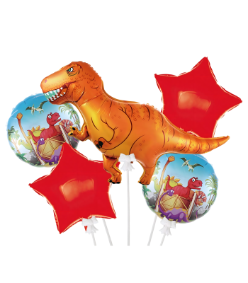 Dinozaurų gimtadienio balionų rinkinys