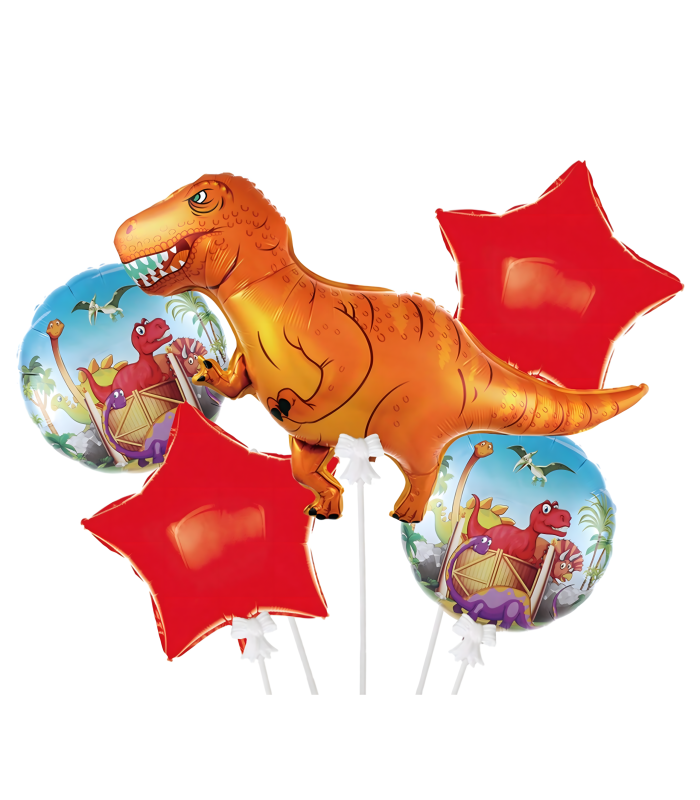 Dinozaurų gimtadienio balionų rinkinys
