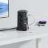 Stovinti Apsauginė Maitinimo Juosta 12 Lizdų + 5 USB Prievadai Reset