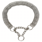 Tvirta Trijų Eilių Metalinė Grandinė Šuns Antkaklis 45 cm