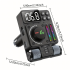 Automobilinis FM Bluetooth 5.3 Siųstuvas su PD 30W Įkrovikliu
