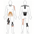 Kineziologinė juosta sportui ir reabilitacijai 5 m × 5 cm