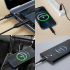 Organizer 5w1 kelioninis telefonui su USB-C, Lightning, Micro USB-A adapteriais