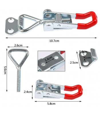 Universalus reguliuojamas spaustukas