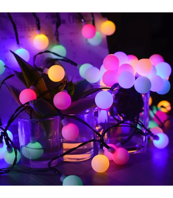 Šviesos girlianda su 50 LED lempučių, 10 m