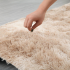 Kilimas svetainei ar miegamajam, 160 × 60 cm, Shaggy, kreminis