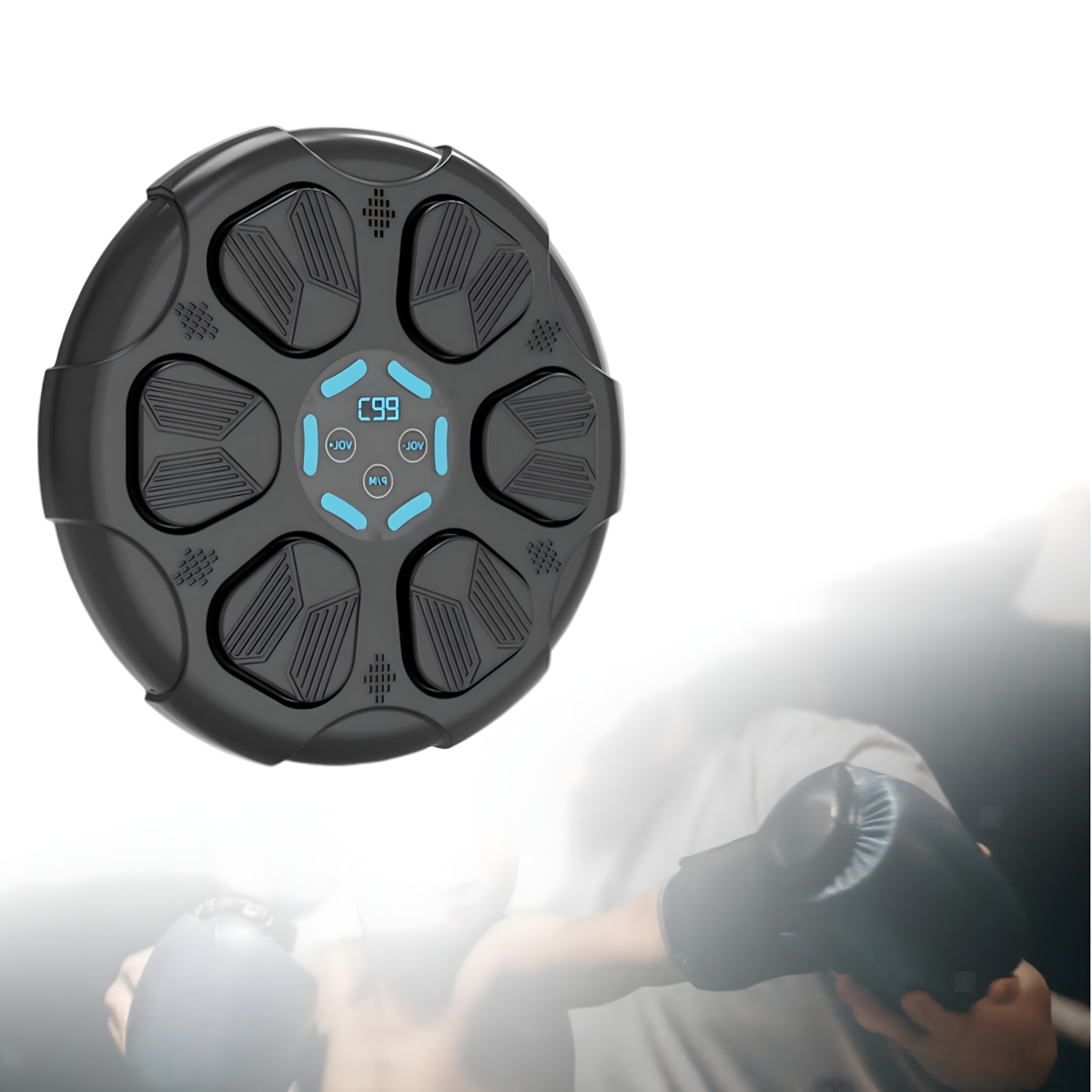 Interaktyvi bokso mašina su Bluetooth ir muzika