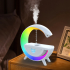 Antigravitacinis Oro Drėkintuvas su RGB Lempa ir Bluetooth Garsiakalbiu