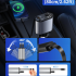 Automobilinis Įkroviklis 4in1 USB C su Sąnariu ir Ritine