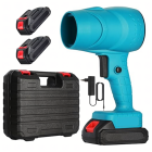 Akumuliatorinis oro pūstuvas lapams, dulkėms ir sniegui 400W su 2 akumuliatoriais