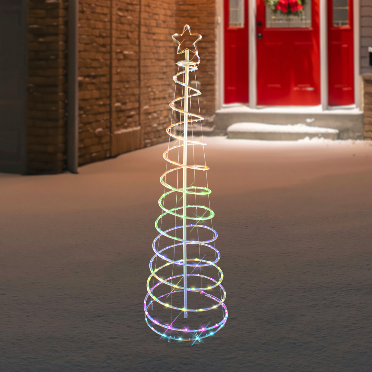 Kalėdinė spiralė LED 120 cm
