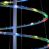 Kalėdinė spiralė LED 120 cm