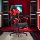 Žaidimų ir biuro kėdė su pakoju