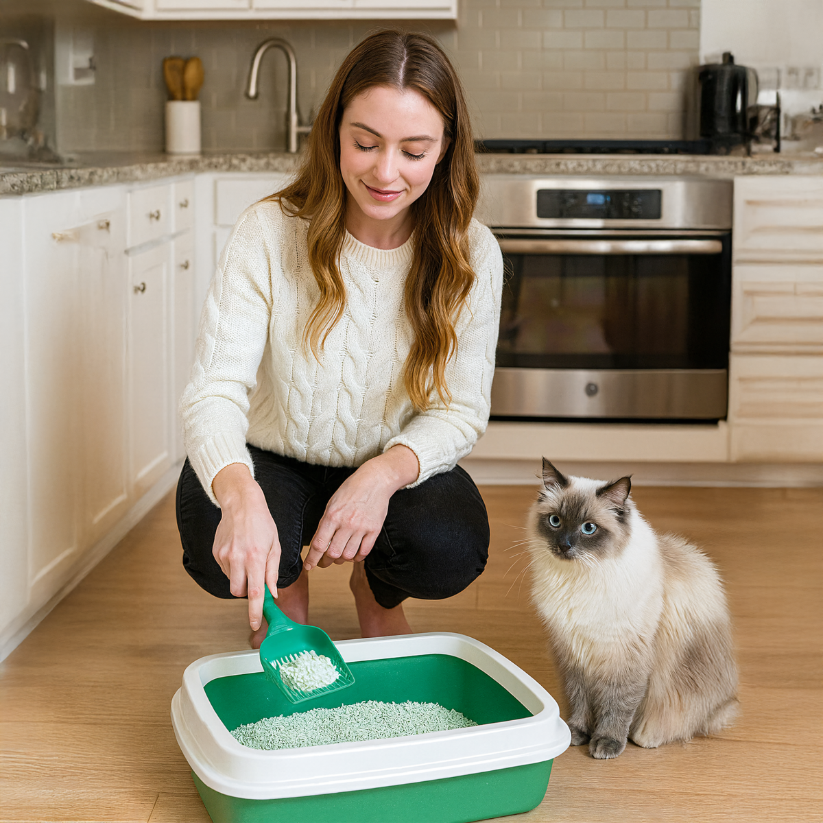 Žirnių kraikas katėms, 2,5 kg