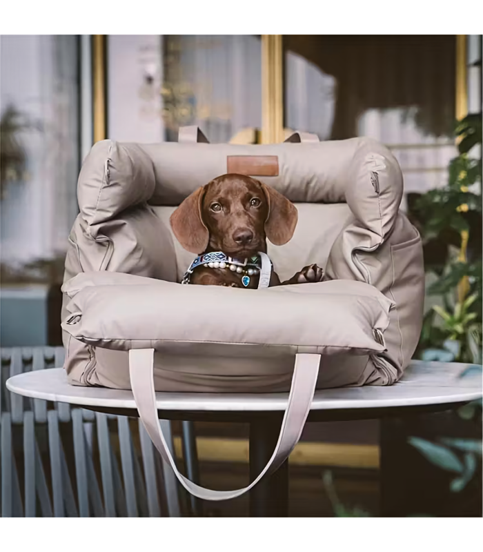 Fotelis–transporteris 2 viename šuniui ir katei 55x50 cm