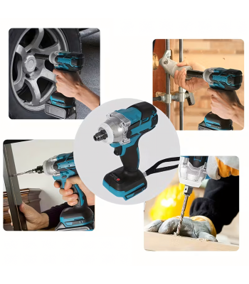 Akumuliatorinis beraktis smūginis veržliaraktis 21V