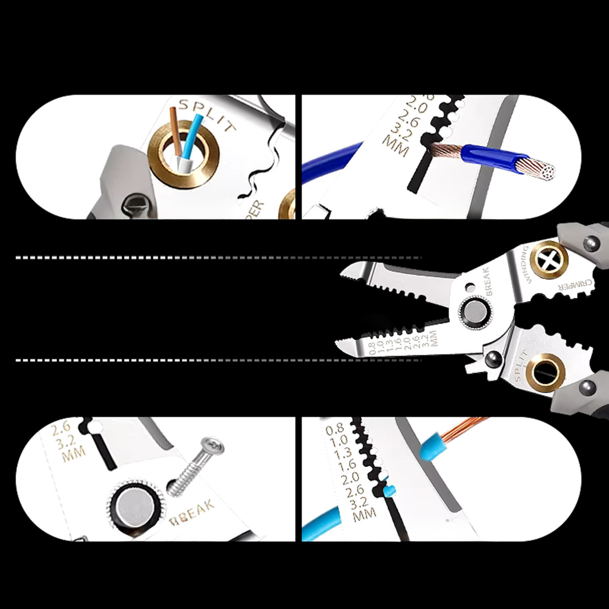 Izoliacijos šalinimo replės