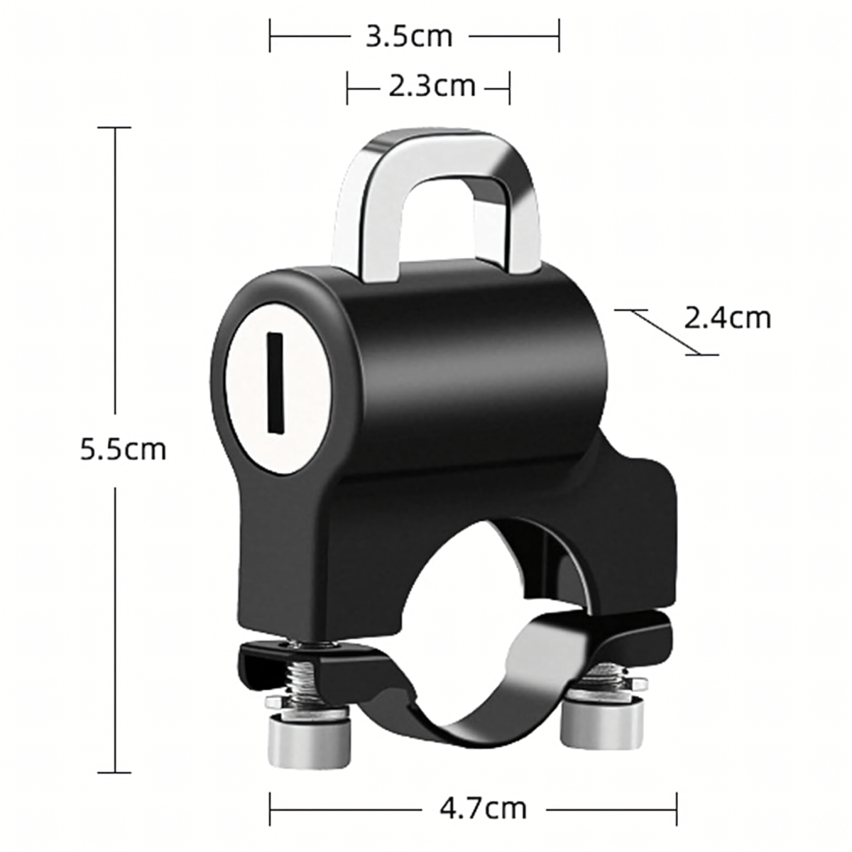 Motociklo šalmo apsauga nuo vagystės