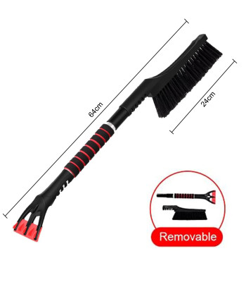 Šepetys Grandiklis Automobiliui Nuo Sniego