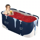 Sulankstoma Nešiojama Vonelė Namuose su Pagalvėmis