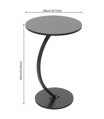 Apvalus kavos staliukas svetainei, miegamajam ar balkonui