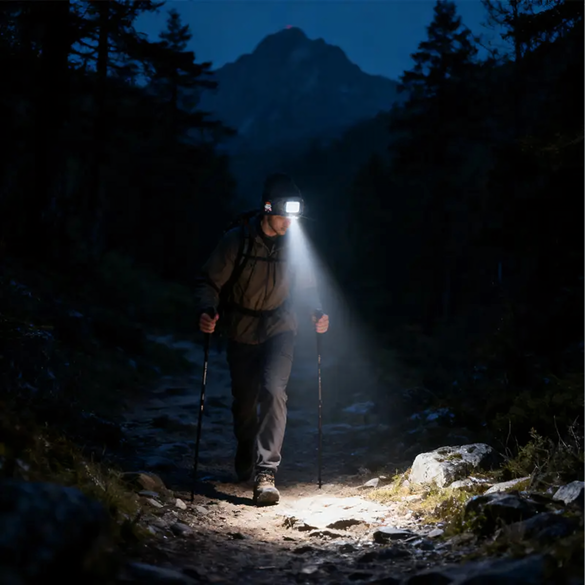 Žieminė Kepurė su LED Žibintuvėliu